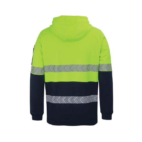 JBs Hi-Vis (D+N) Segmented Tape Hoodie - Image 2